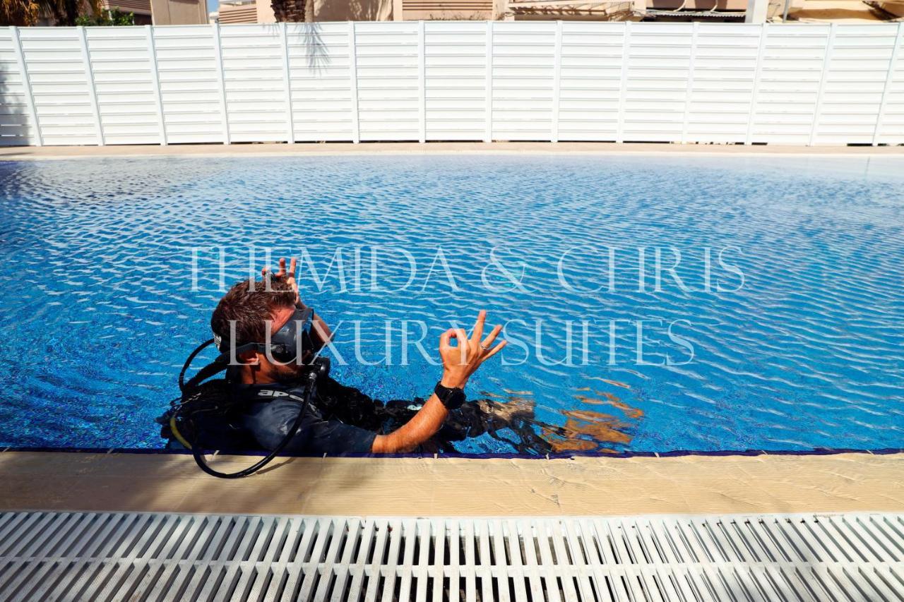 Luxury Penthouse 1Br-Seafront-Seasonal Pool-Central Larnaca Eksteriør billede