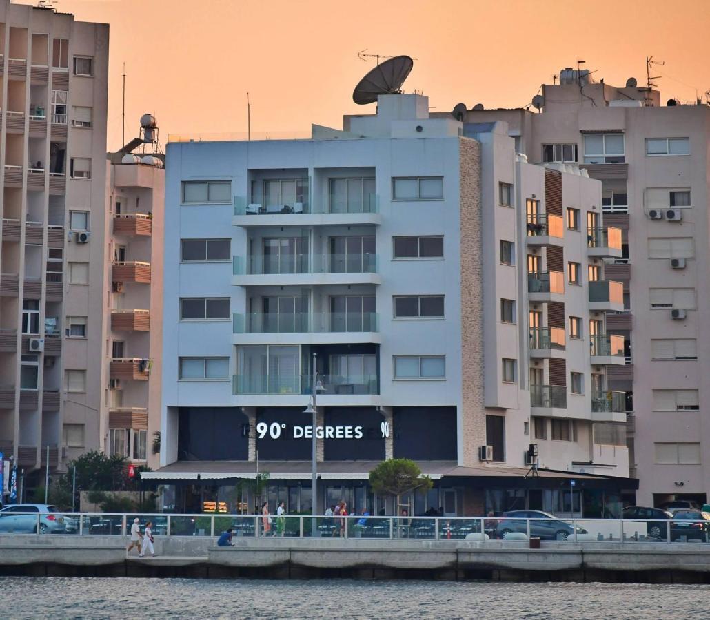 Luxury Penthouse 1Br-Seafront-Seasonal Pool-Central Larnaca Eksteriør billede